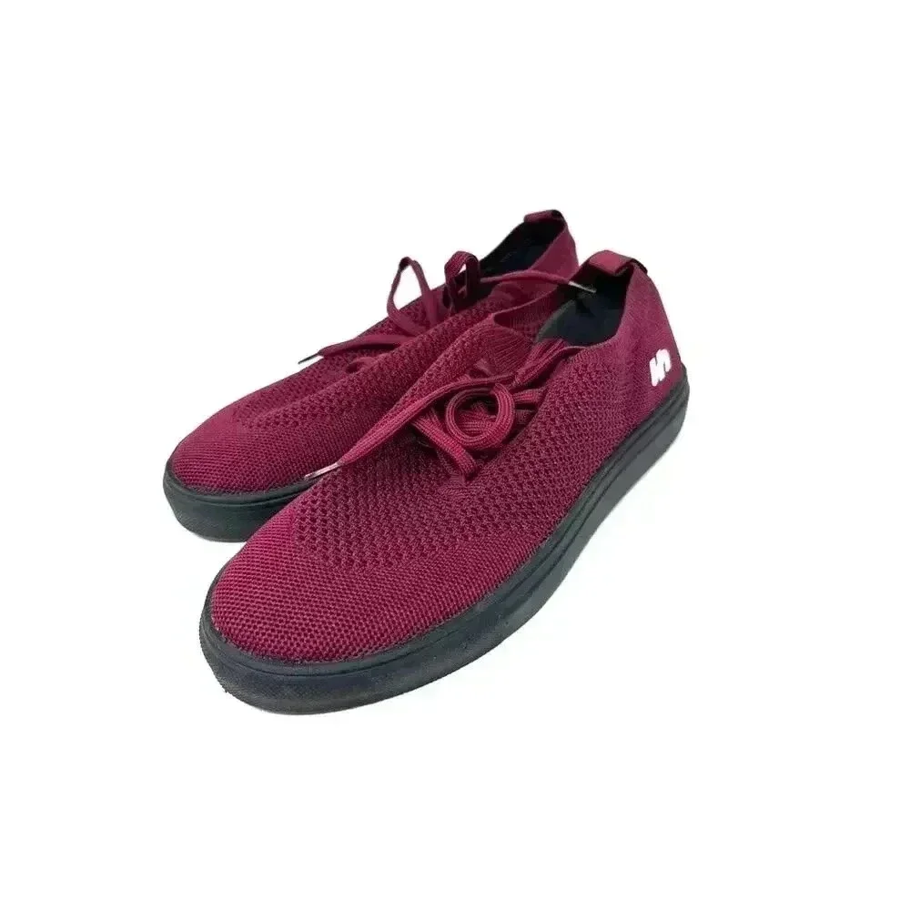 Flatheads Luft Ultralight Knit Sneakers Shoes Unisex Size 9 Crimson‎